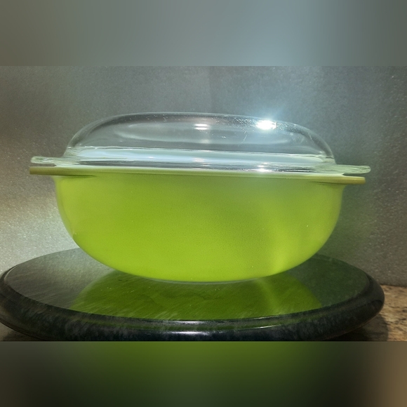 Pyrex Other - Pyrex Lime Green Round Casserole Dish